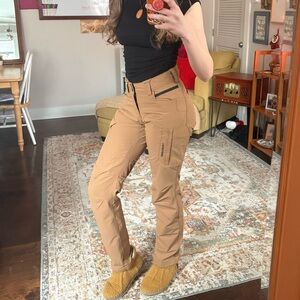 Women's Tan Hiking Pants